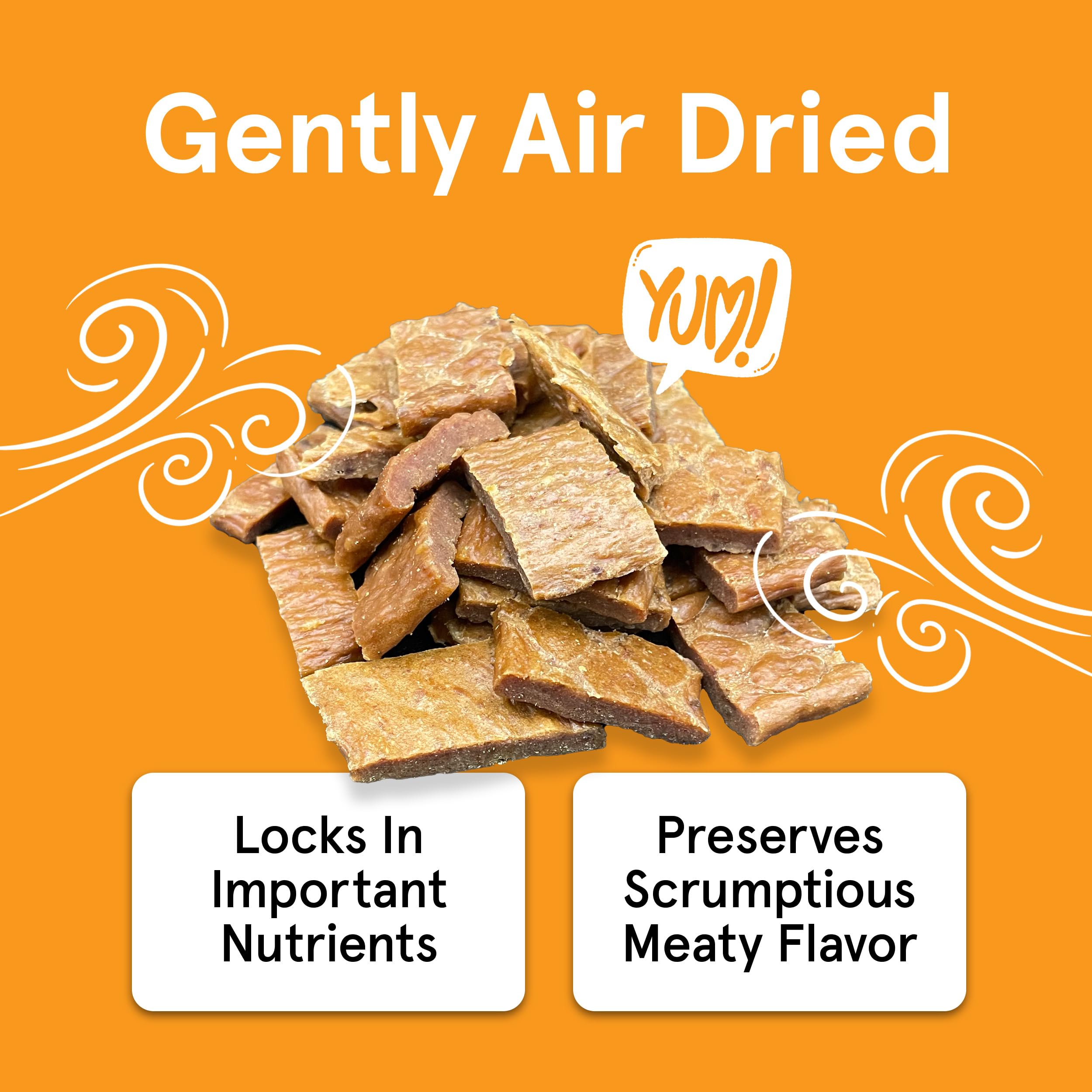 Real Meat Dog Treats - Two 12oz Bag of Bite-Sized Air-Dried Venison & Chicken Jerky for Dogs - Grain-Free Jerky Treats with 95%